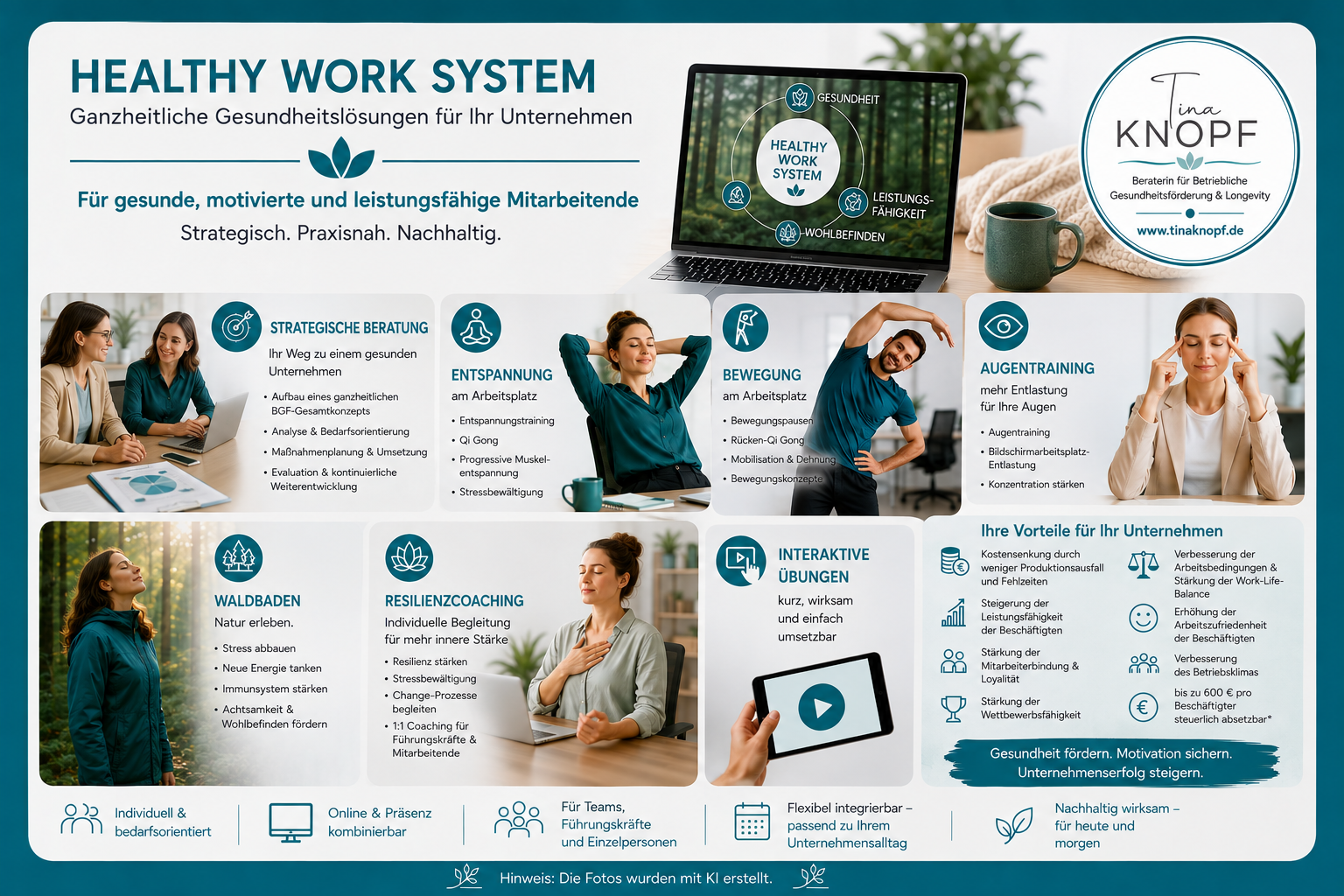 Übersicht über das Healthy Work System